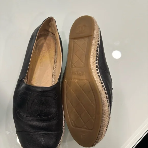 Chanel espadrille womens shoe size 41 - Picture 3 of 4